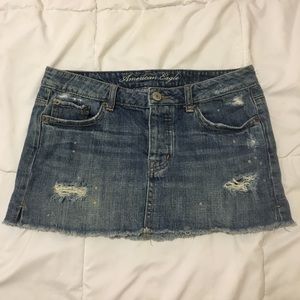 American Eagle Mini Jean Skirt